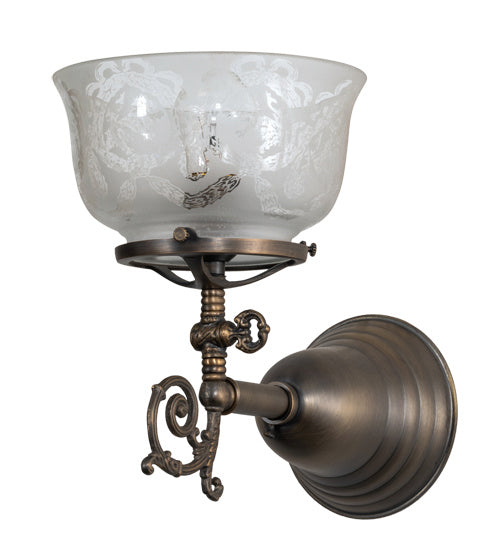 One Light Wall Sconce from the Revival collection in Antique Brass finish