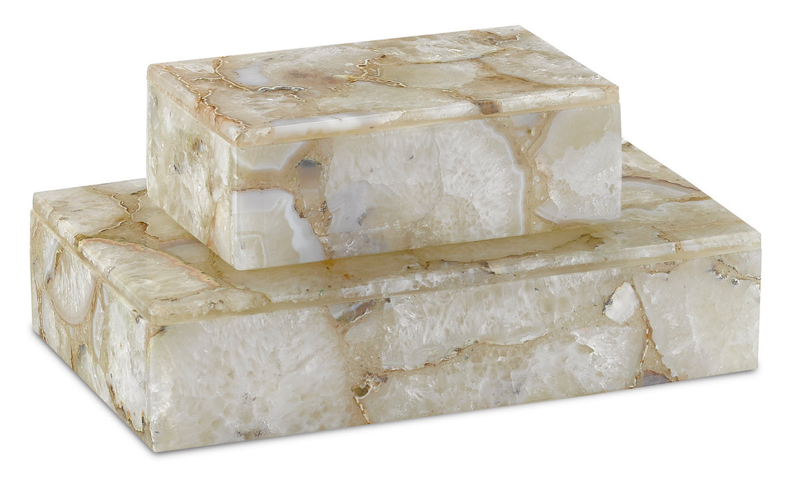 Box in Natural Agate finish