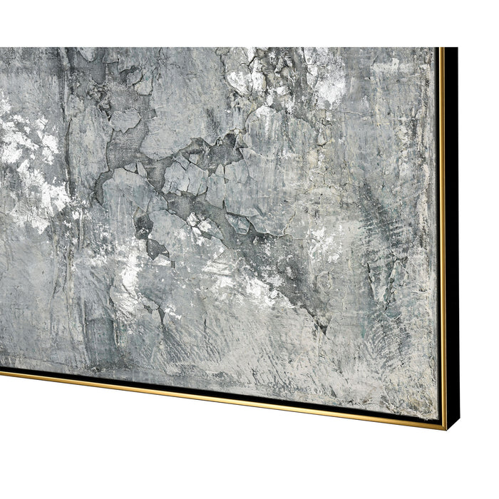Wall Art from the Miffed collection in Black, Gold Trim, Hand-Painted, Gold Trim, Hand-Painted finish