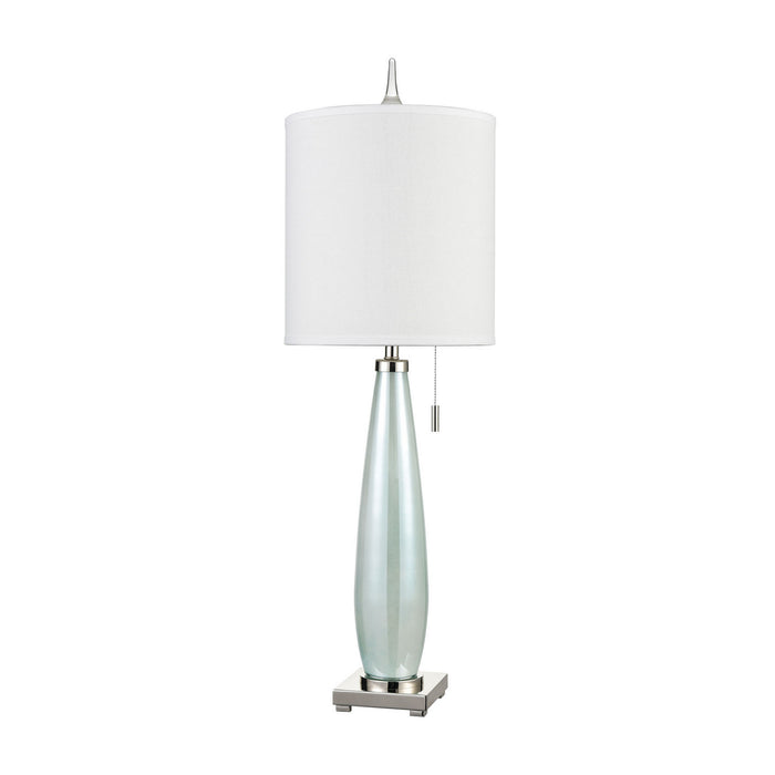 One Light Table Lamp from the Confection collection in Polished Nickel finish