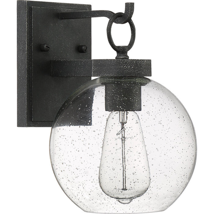 One Light Outdoor Lantern from the Barre collection in Grey Ash finish
