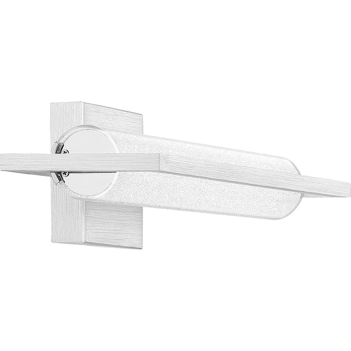 LED Bath Fixture from the Rosalie collection in Brushed Aluminum finish