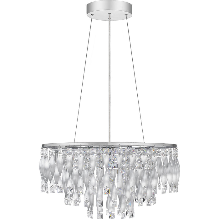 Six Light Pendant from the Twinkle collection in Polished Chrome finish
