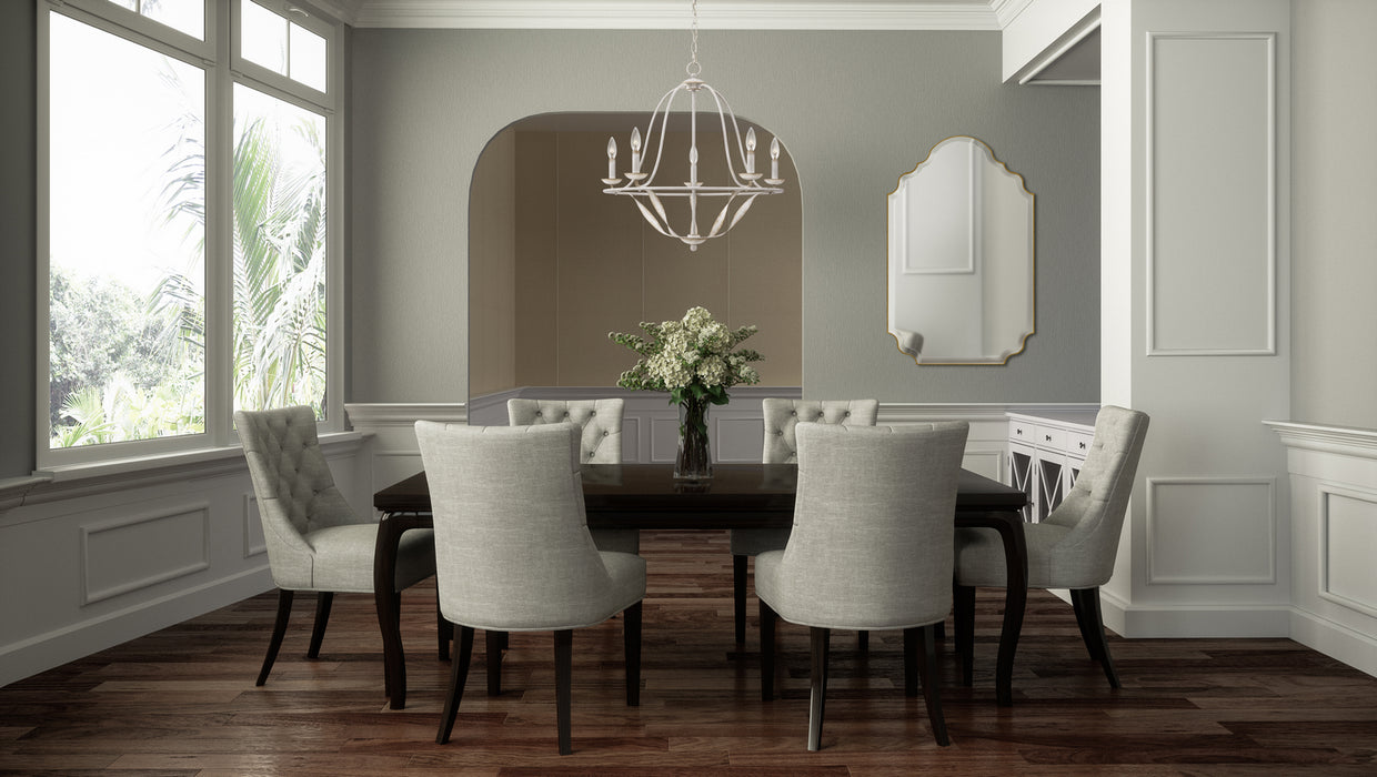 Mirror from the Camille collection in Other finish