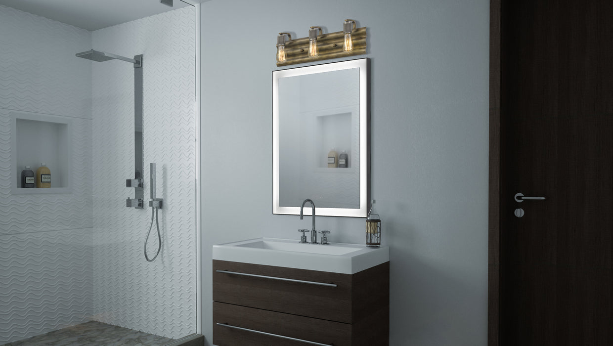 Mirror from the Greer collection in Matte Black finish