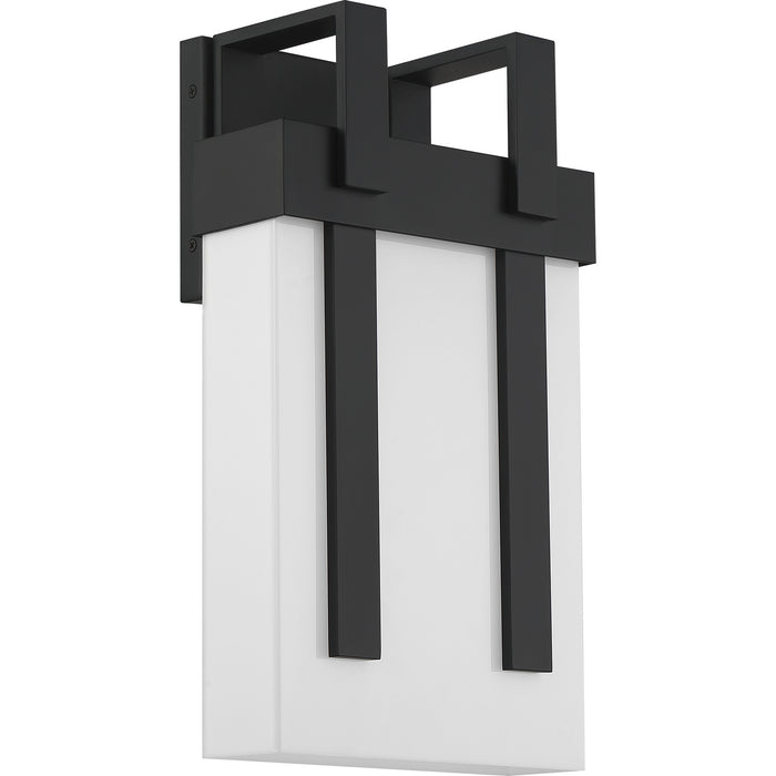 LED Outdoor Lantern from the Ruben collection in Matte Black finish