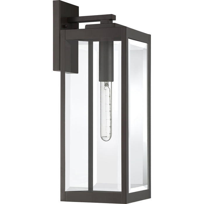 One Light Outdoor Lantern from the Westover collection in Western Bronze finish
