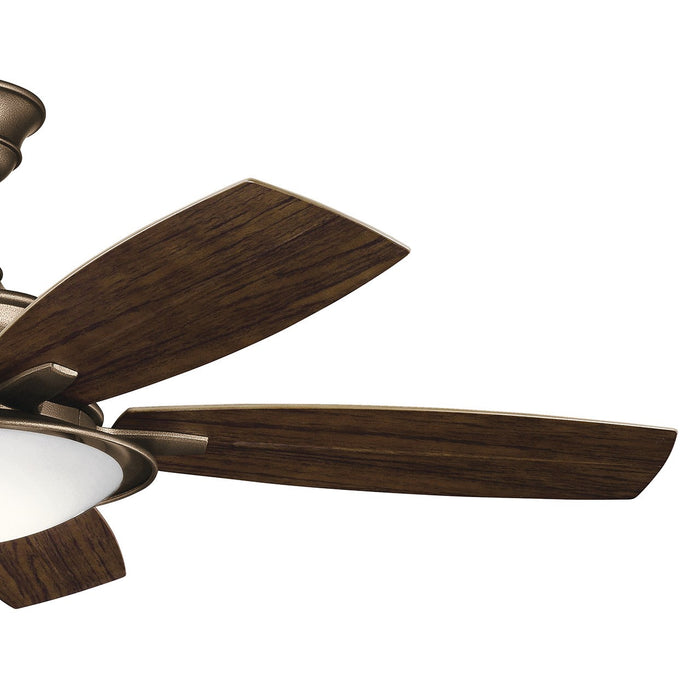 52``Ceiling Fan from the Cameron collection in Weathered Copper Powder Coat finish