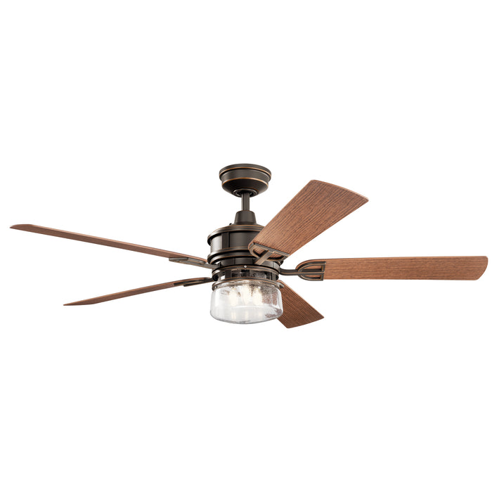 60``Ceiling Fan from the Lyndon Patio collection in Olde Bronze finish