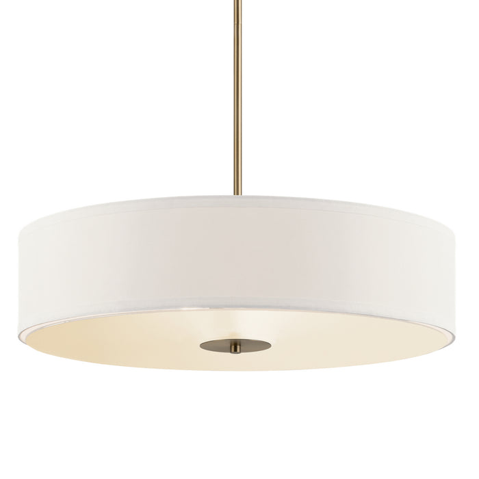 Three Light Pendant from the No Family collection in Classic Bronze finish