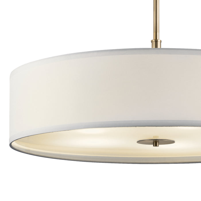 Five Light Pendant from the No Family collection in Classic Bronze finish