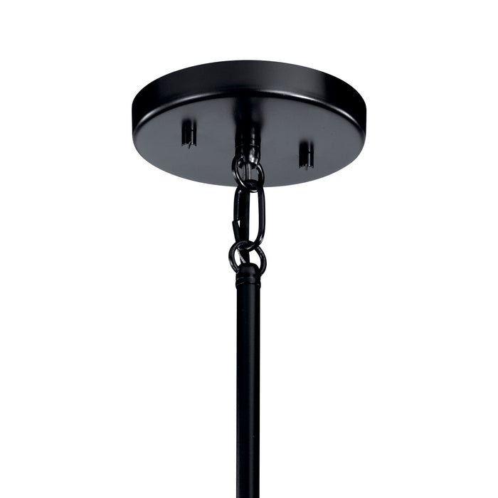 One Light Pendant from the Cartone collection in Black finish