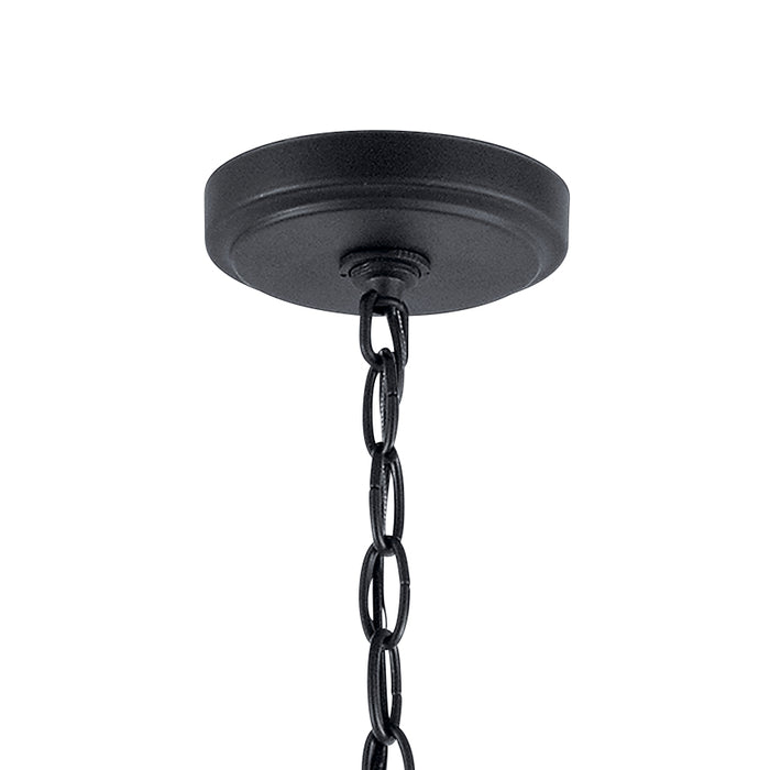 Five Light Chandelier from the Winslow collection in Black finish