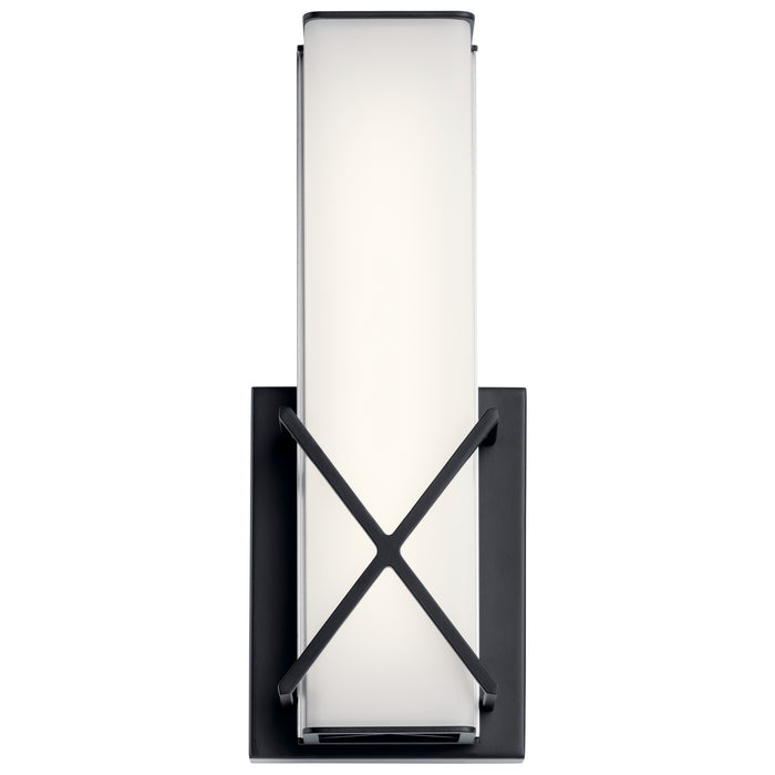 LED Wall Sconce from the Trinsic collection in Matte Black finish