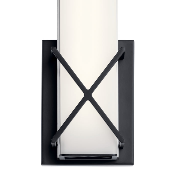 LED Wall Sconce from the Trinsic collection in Matte Black finish