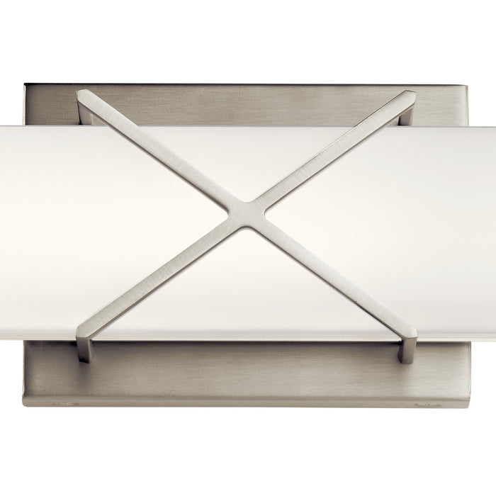 LED Linear Bath from the Trinsic collection in Brushed Nickel finish