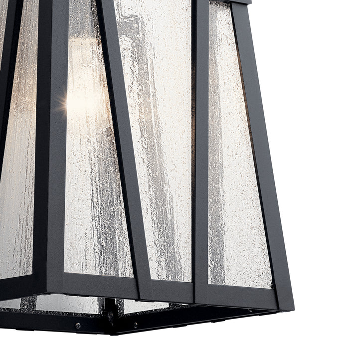 One Light Outdoor Wall Mount from the Koblenz collection in Textured Black finish