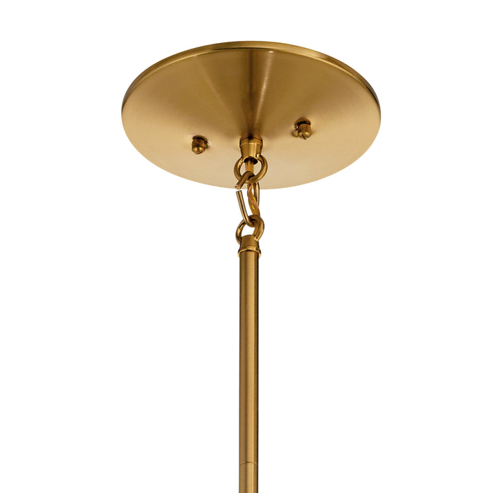 Seven Light Chandelier from the Calyssa collection in Fox Gold finish