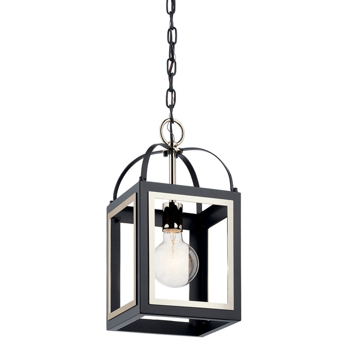 One Light Pendant from the Vath collection in Black finish
