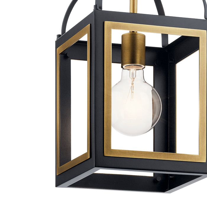 One Light Pendant from the Vath collection in Black finish