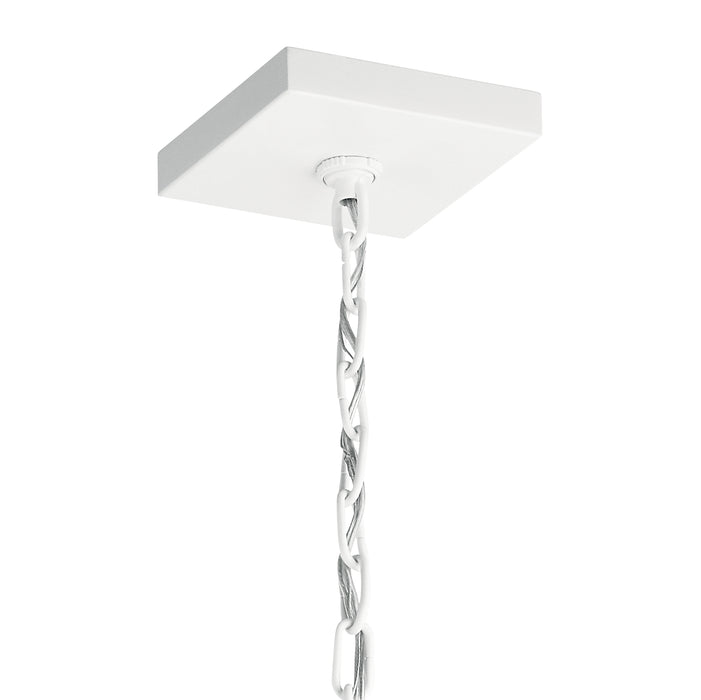 One Light Pendant from the Vath collection in White finish