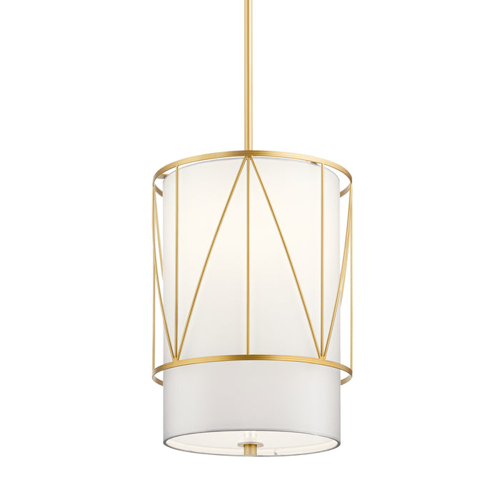 One Light Pendant from the Birkleigh collection in Classic Gold finish