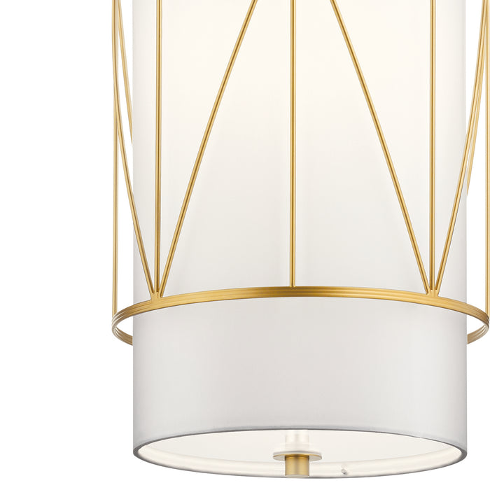 One Light Pendant from the Birkleigh collection in Classic Gold finish