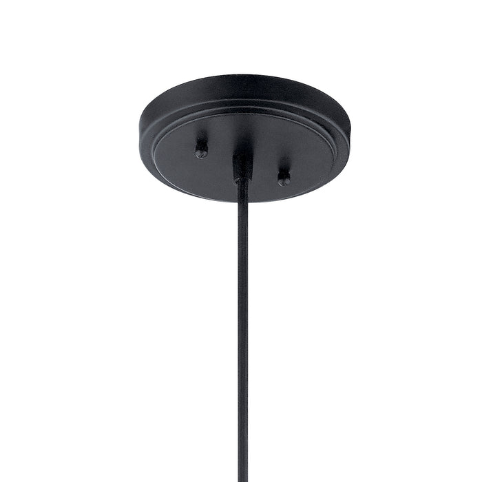 One Light Pendant from the Zailey collection in Black finish