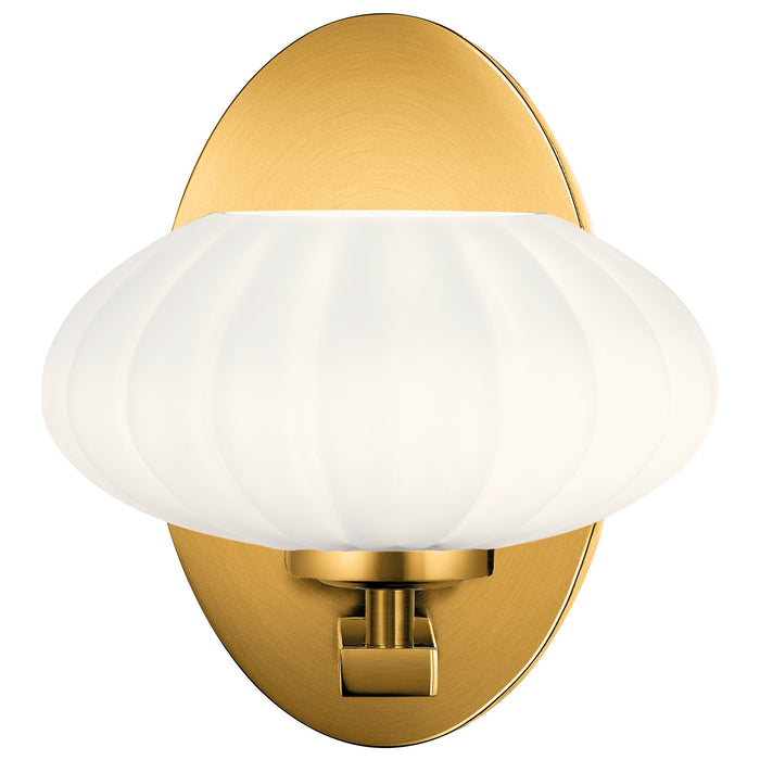 One Light Wall Sconce from the Pim collection in Fox Gold finish