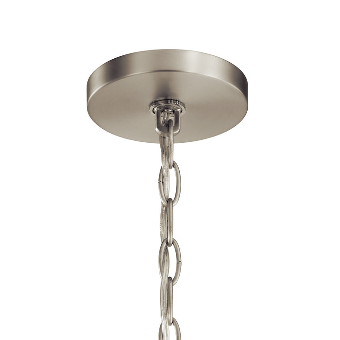Five Light Chandelier from the Skagos collection in Brushed Nickel finish
