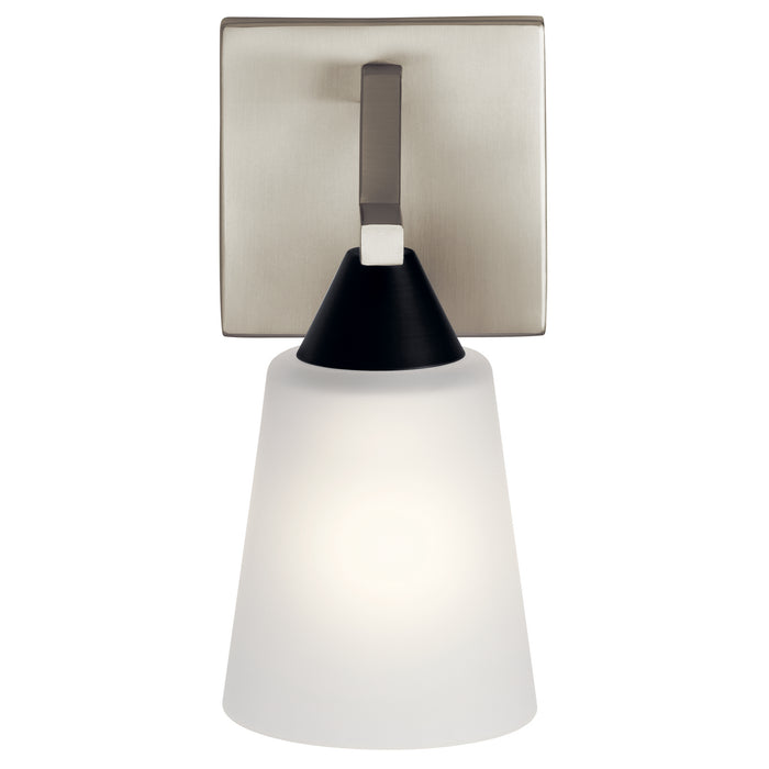 One Light Wall Sconce from the Skagos collection in Brushed Nickel finish