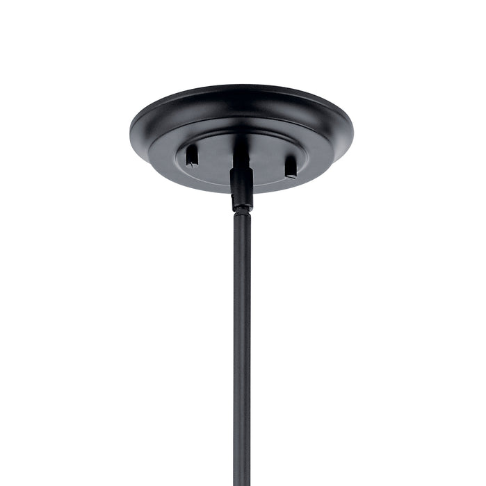 Eight Light Chandelier from the Hatton collection in Black finish