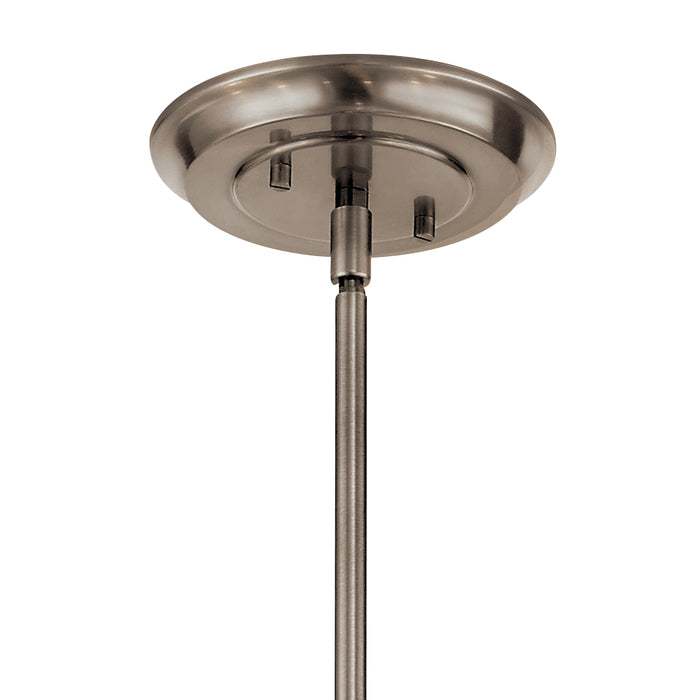 Eight Light Chandelier from the Hatton collection in Classic Pewter finish