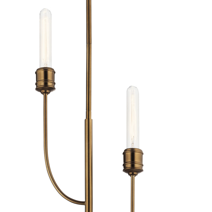 Two Light Pendant from the Hatton collection in Satin Bronze finish