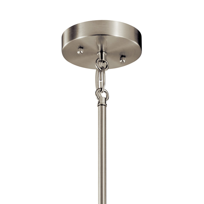 Five Light Chandelier from the Lynn Haven collection in Brushed Nickel finish