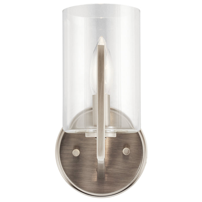 One Light Wall Sconce from the Nye collection in Classic Pewter finish