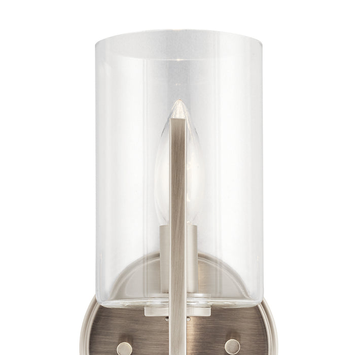 One Light Wall Sconce from the Nye collection in Classic Pewter finish