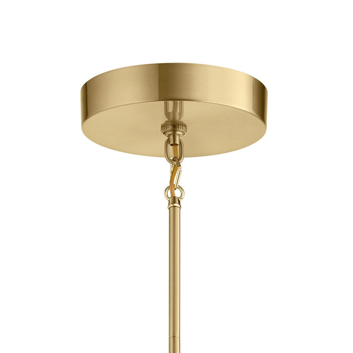 LED Pendant from the Jolana collection in Champagne Gold finish