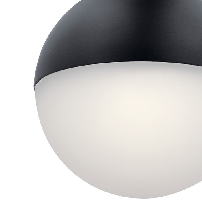 LED Pendant from the Moonlit collection in Matte Black finish