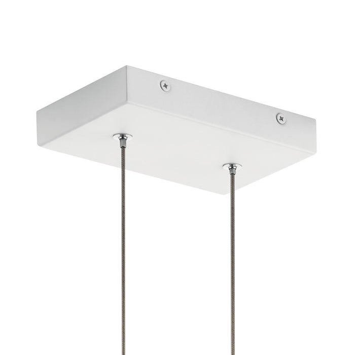 LED Mini Pendant from the Vega collection in White finish