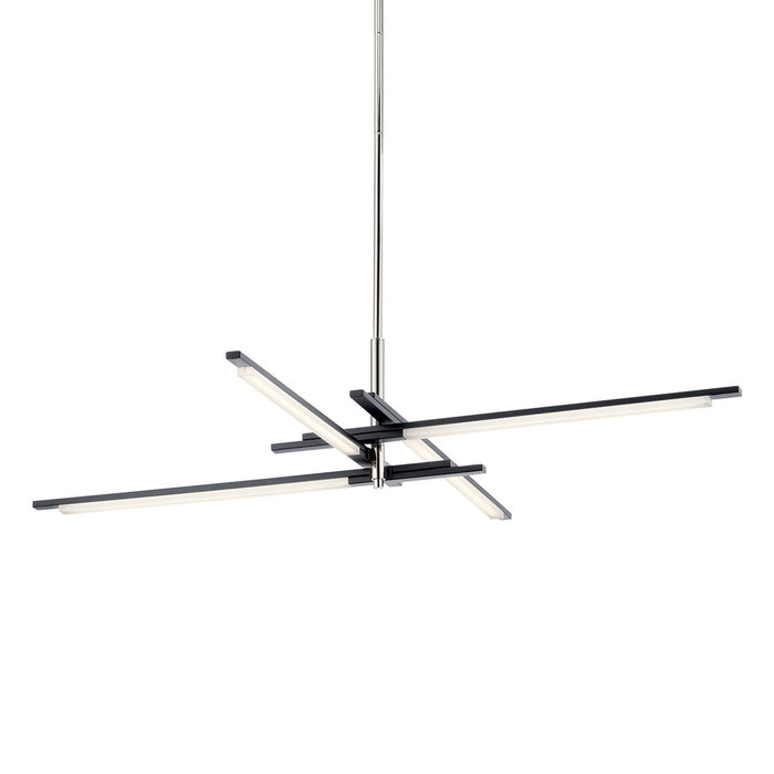 LED Pendant from the Charter collection in Matte Black finish