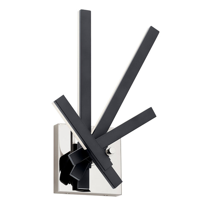 LED Wall Sconce from the Charter collection in Matte Black finish