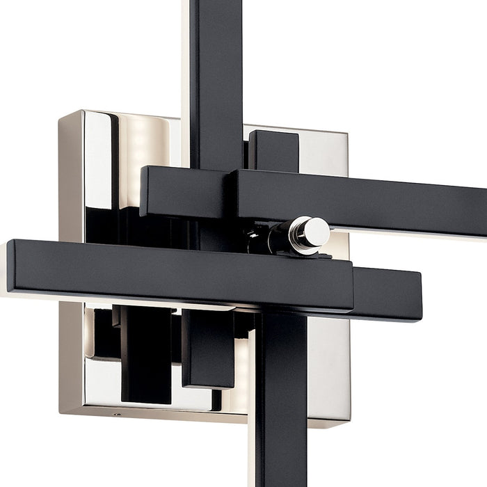 LED Wall Sconce from the Charter collection in Matte Black finish