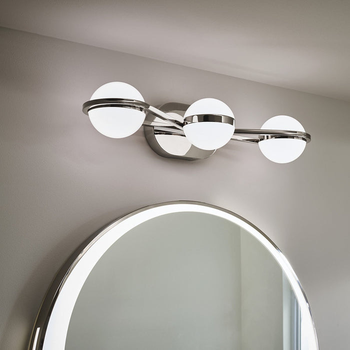 LED Bath from the Brettin collection in Polished Nickel finish
