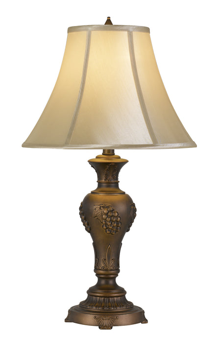 One Light Table Lamp from the Cavan collection in Antique Brass finish