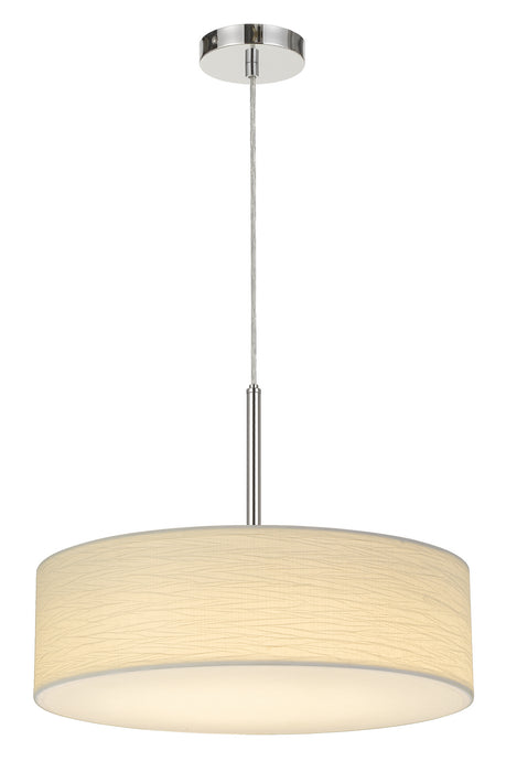LED Pendant from the Led Pendant collection in Patterned White finish