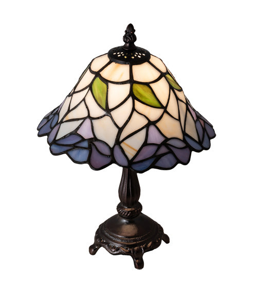 One Light Table Lamp from the Daffodil collection in Mahogany Bronze finish