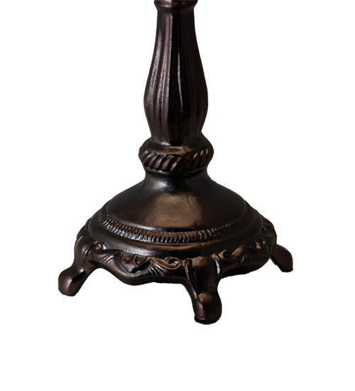 One Light Table Lamp from the Daffodil collection in Mahogany Bronze finish
