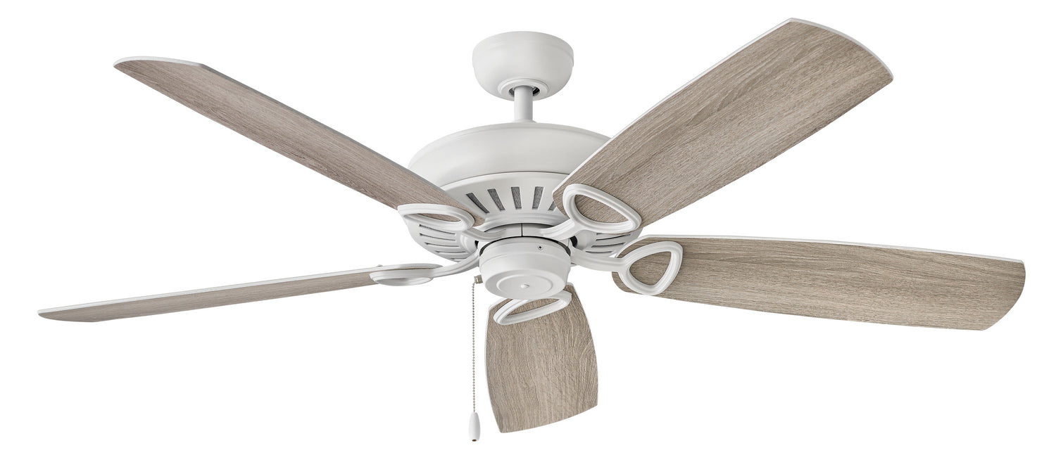 60``Ceiling Fan from the Gladiator collection in Chalk White finish