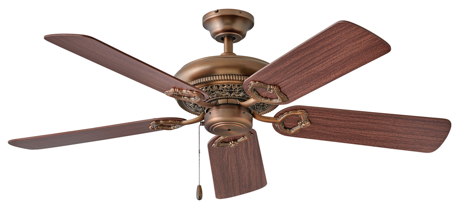 52``Ceiling Fan from the Lafayette collection in Antique Copper finish